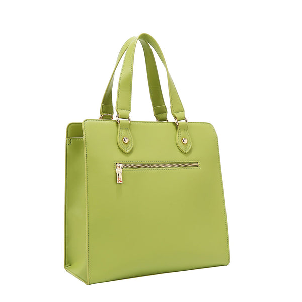 BOLSA DE TOTE POP FLORAL (VERDE)