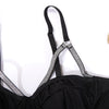 Black Sexy Jumpsuit Hollow Underwear-Strap Details