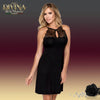 VESTIDO HALTER DIVINE NOIR