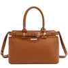 BOLSO SATCHEL ELEGANCE EN RELIEVE (MARRON)