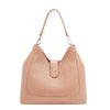 BOLSO DE HOMBRO GRANDE ELEGANCIA EN RELIEVE (ROSA)