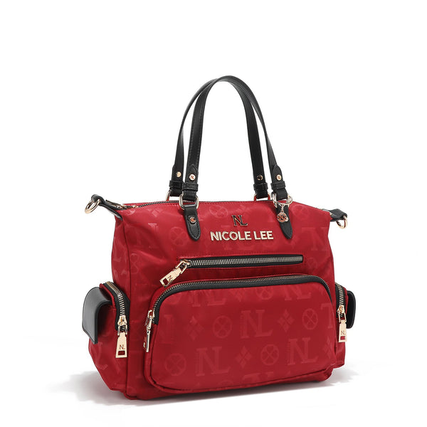 BOLSO TIPO SATCHEL MARGOT (ROJO)