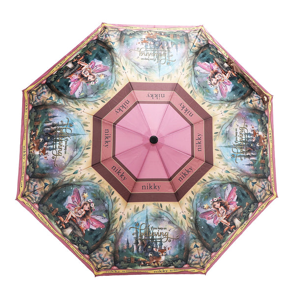PARAGUAS PORTABLE CON IMPRESIÓN (FAIRY TALE)