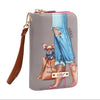 CARTERA MEDIANA CON DOBLE CREMALLERA (ESSENCE OF YOU)