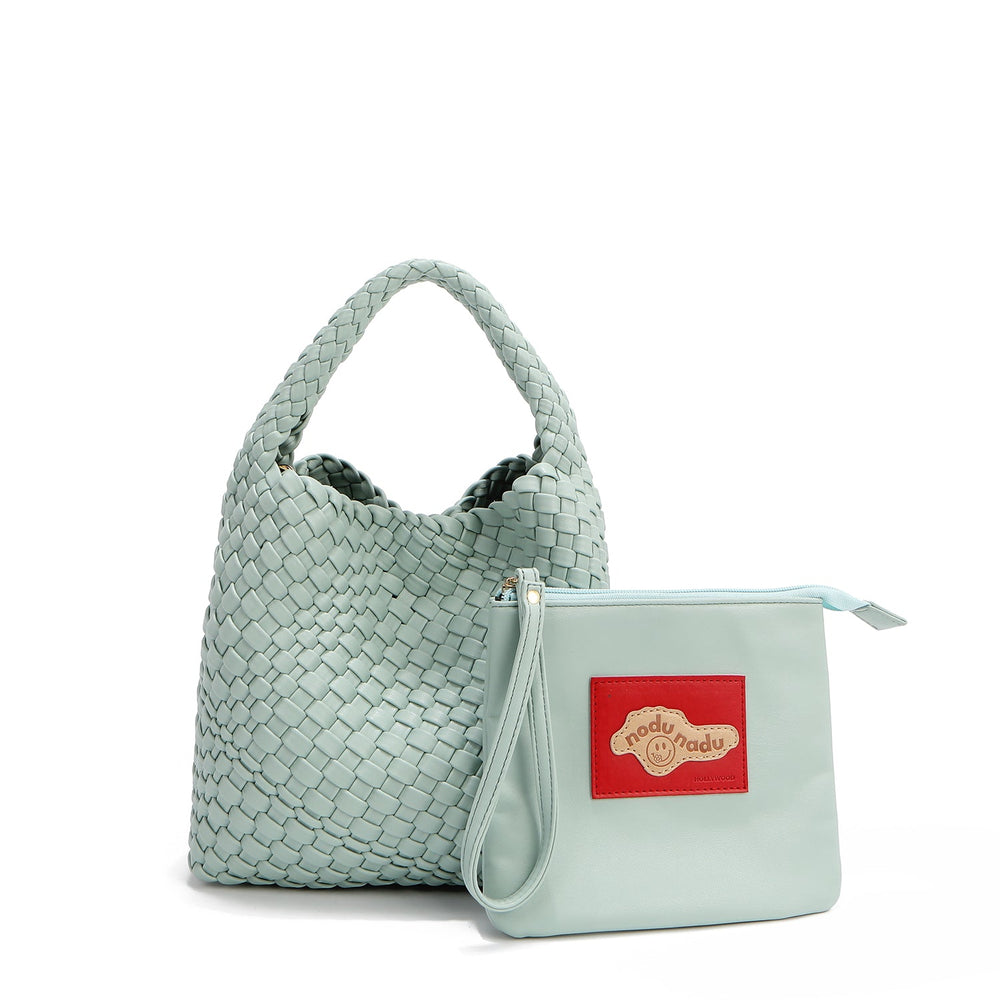 BOLSA JUNI CON ESTUCHE (AZUL)