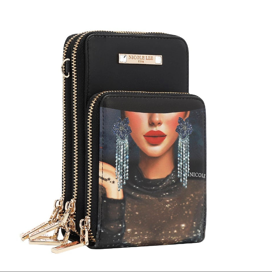 BANDOLERA MULTIFUNCIONAL PARA MOVIL (SAMANTHA LA BELLEZA)