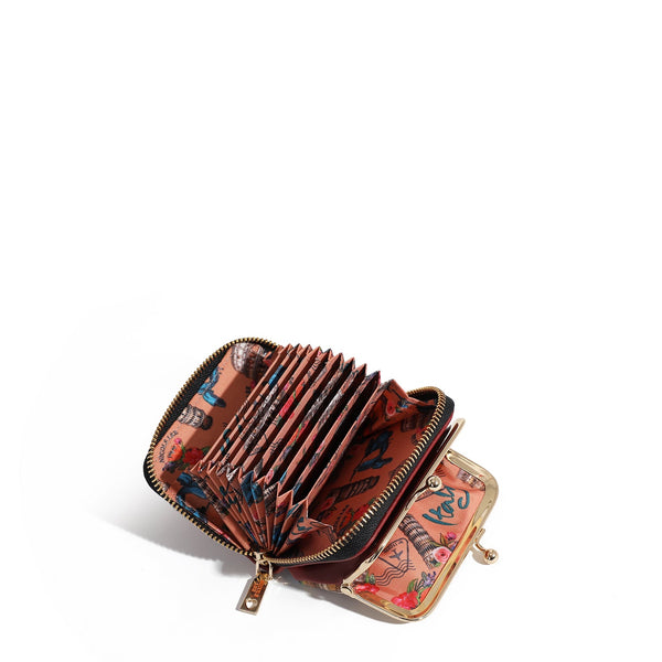 CARTERA MINI JULIA (VIOLET BLOSSOM)